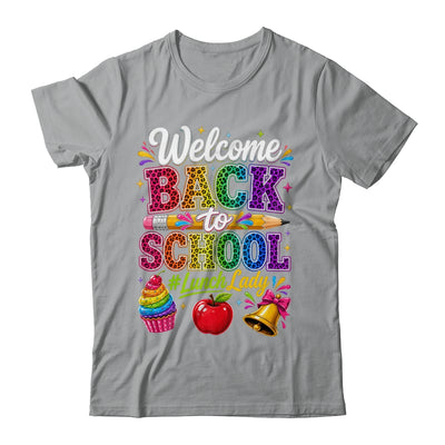 Welcome Back To School Lunch Lady Cafeteria Staff Leopard Shirt & Hoodie | teecentury