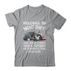 Welcome To Night Shift Where Everyday Is Monday Cat Nurse Shirt & Hoodie | teecentury