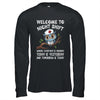 Welcome To Night Shift Where Everyday Is Monday Owl Nurse Shirt & Hoodie | teecentury
