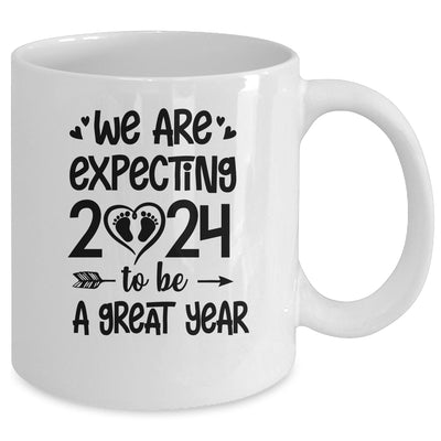 Were Expecting 2024 To Be A Great Year Baby Announcement Mug | teecentury