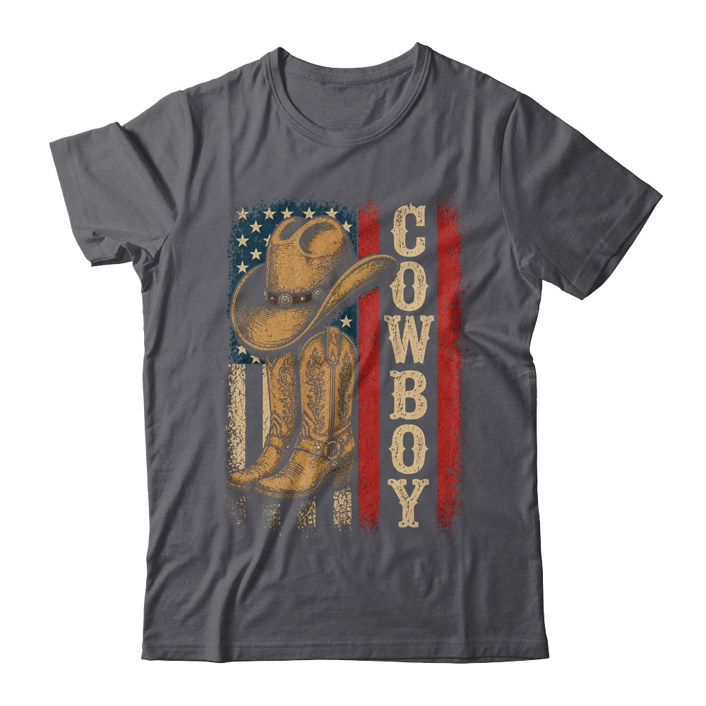 Western Country Men Boy Kid Rodeo Southern Retro Cowboy Shirt & Hoodie | teecentury