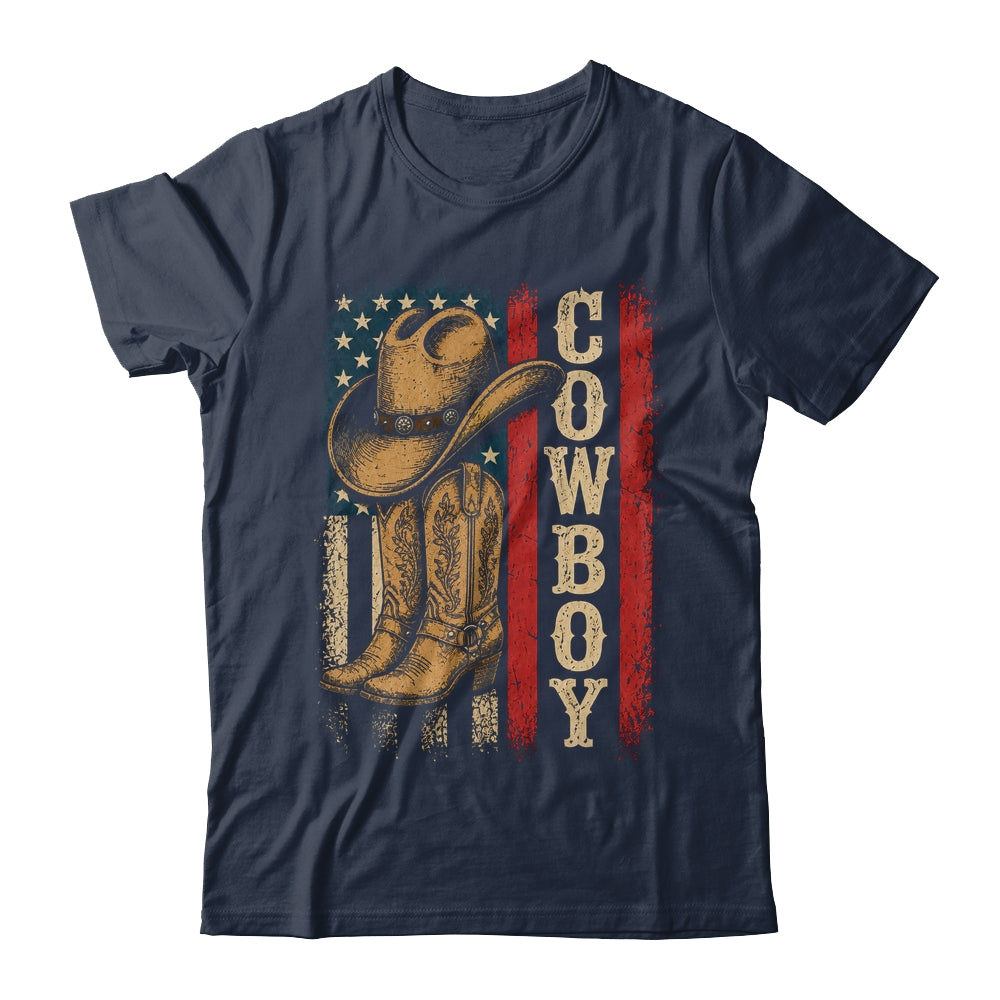 Western Country Men Boy Kid Rodeo Southern Retro Cowboy Shirt & Hoodie | teecentury