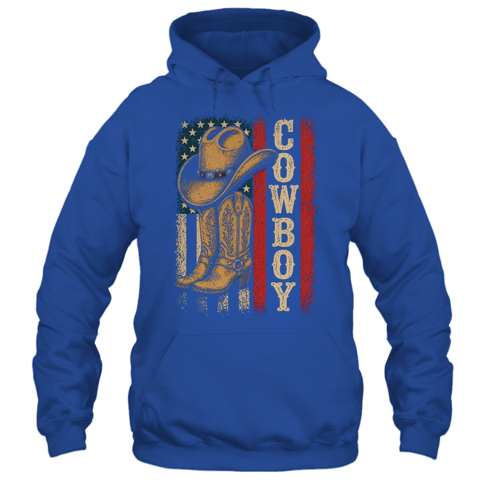 Western Country Men Boy Kid Rodeo Southern Retro Cowboy Shirt & Hoodie | teecentury