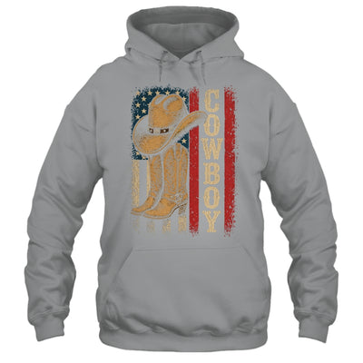 Western Country Men Boy Kid Rodeo Southern Retro Cowboy Shirt & Hoodie | teecentury
