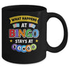 What Happens At Bingo Stays At Bingo Player Game Lover Mug | teecentury
