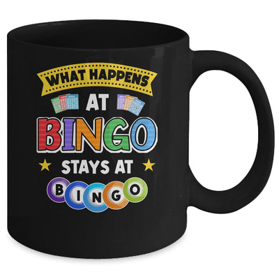 What Happens At Bingo Stays At Bingo Player Game Lover Mug | teecentury
