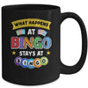 What Happens At Bingo Stays At Bingo Player Game Lover Mug | teecentury