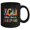 When You're Sleeping Funny ICU Nurse Christmas Santa Xmas Mug | teecentury