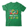 When You're Sleeping Funny ICU Nurse Christmas Santa Xmas Shirt & Sweatshirt | teecentury