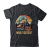 Who Tooted Funny Train Lover Boys Men Collector Railroad Shirt & Hoodie | teecentury