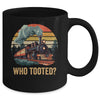 Who Tooted Funny Train Lover Boys Men Collector Railroad Mug | teecentury