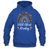 Wild About Reading Teacher Back To School Rainbow Librarian Shirt & Hoodie | teecentury