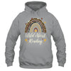 Wild About Reading Teacher Back To School Rainbow Librarian Shirt & Hoodie | teecentury
