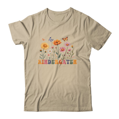Wildflower Kindergarten Team Floral Teacher Girls Shirt & Hoodie | teecentury