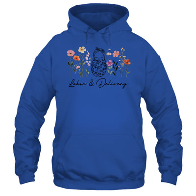 Wildflower Labor And Delivery Nurse Graduation L&D Nurse Shirt & Tank Top | teecentury