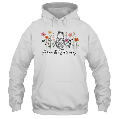 Wildflower Labor And Delivery Nurse Graduation L&D Nurse Shirt & Tank Top | teecentury
