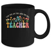 Wildflower Teacher Women Teaching Graphic Teach Groovy Mug | teecentury