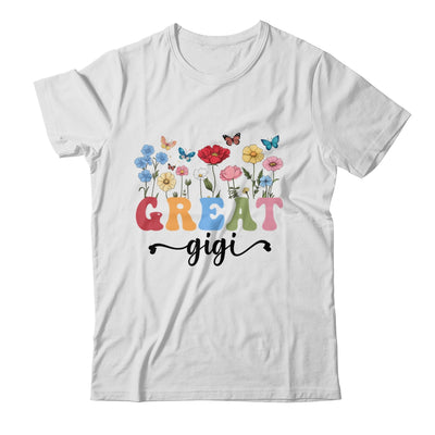 Wildflowers Great Gigi Floral Mother's Day Great Gigi Shirt & Tank Top | teecentury