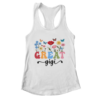 Wildflowers Great Gigi Floral Mother's Day Great Gigi Shirt & Tank Top | teecentury