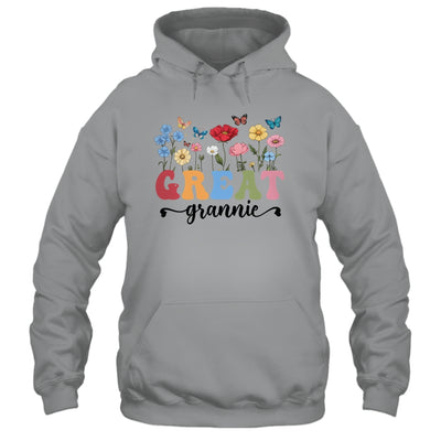 Wildflowers Great Grannie Floral Mother's Day Great Grannie Shirt & Tank Top | teecentury