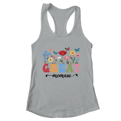 Wildflowers Great Memaw Floral Mother's Day Great Memaw Shirt & Tank Top | teecentury