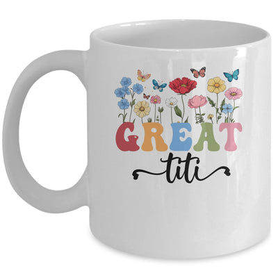 Wildflowers Great Titi Floral Mother's Day Great Titi Mug | teecentury