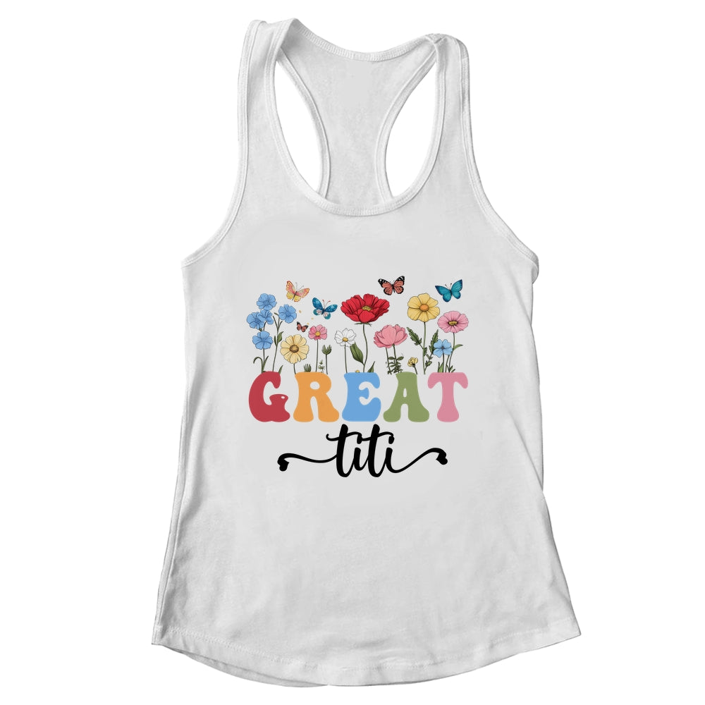 Wildflowers Great Titi Floral Mother's Day Great Titi Shirt & Tank Top | teecentury