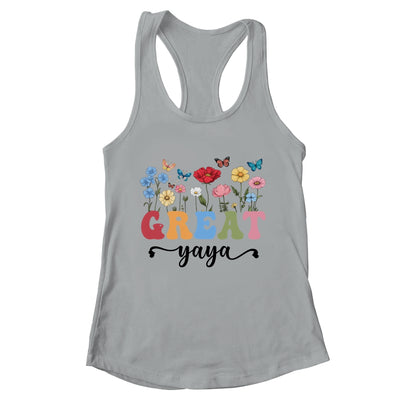 Wildflowers Great Yaya Floral Mother's Day Great Yaya Shirt & Tank Top | teecentury
