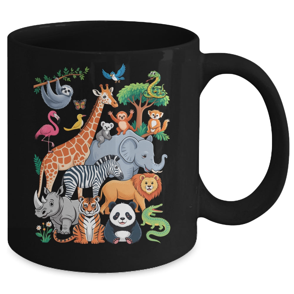 Wildlife Zoo Day Costume Cute Animal Lover Men Women Kids Mug | teecentury