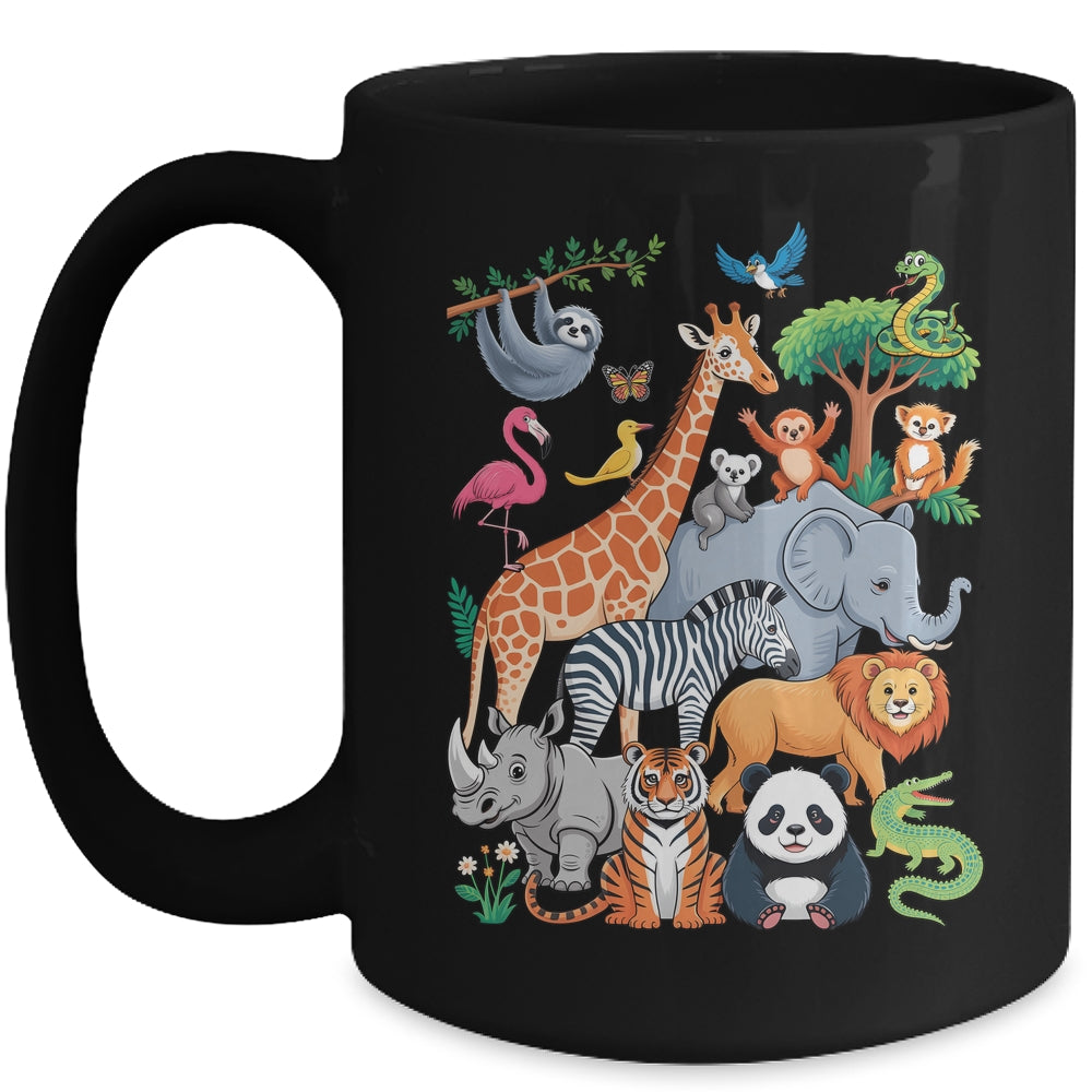 Wildlife Zoo Day Costume Cute Animal Lover Men Women Kids Mug | teecentury