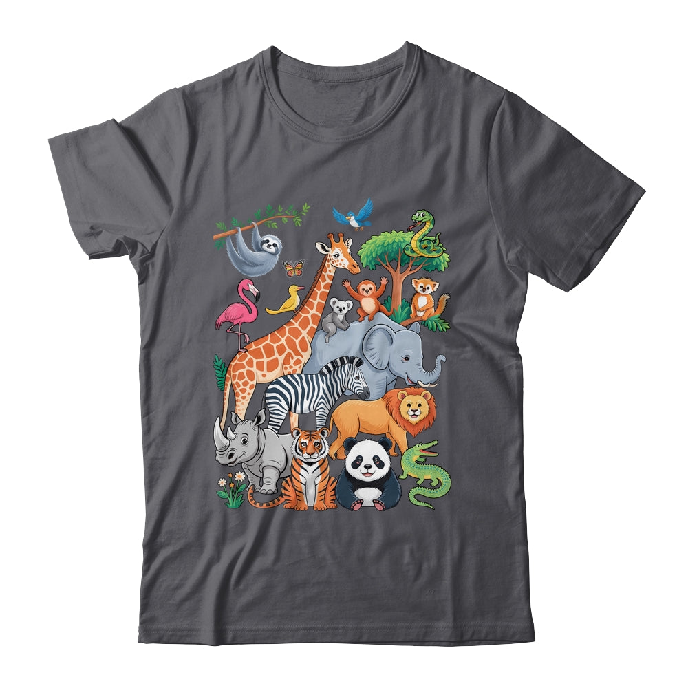 Wildlife Zoo Day Costume Cute Animal Lover Men Women Kids Shirt & Tank Top | teecentury