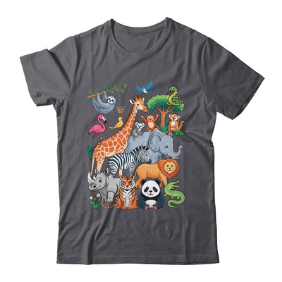 Wildlife Zoo Day Costume Cute Animal Lover Men Women Kids Shirt & Tank Top | teecentury