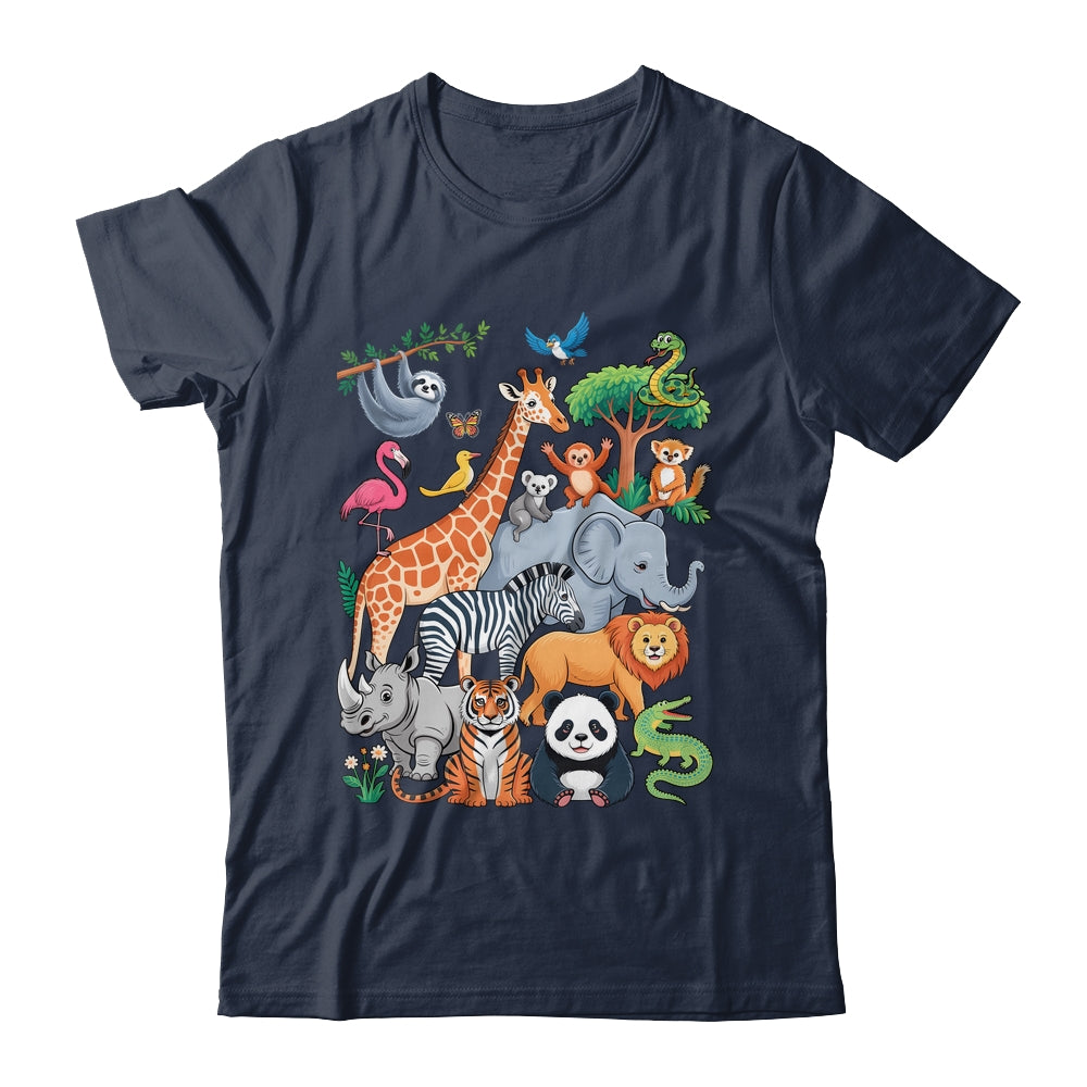 Wildlife Zoo Day Costume Cute Animal Lover Men Women Kids Shirt & Tank Top | teecentury