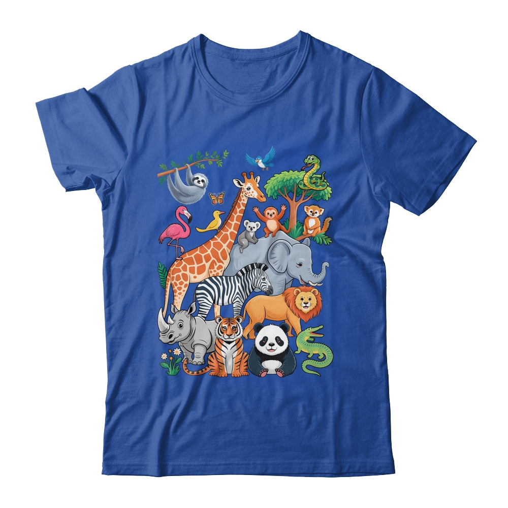 Wildlife Zoo Day Costume Cute Animal Lover Men Women Kids Shirt & Tank Top | teecentury