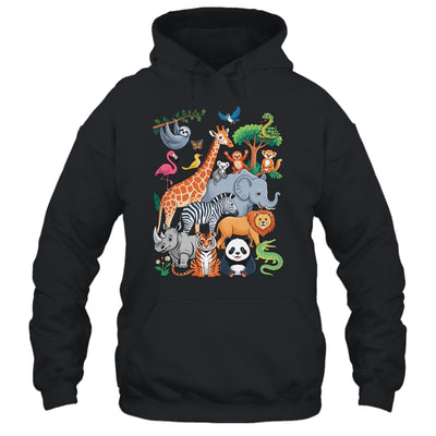 Wildlife Zoo Day Costume Cute Animal Lover Men Women Kids Shirt & Tank Top | teecentury