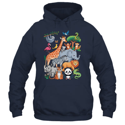 Wildlife Zoo Day Costume Cute Animal Lover Men Women Kids Shirt & Tank Top | teecentury