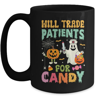 Will Trade Patients For Candy Funny Nurse Halloween Costume Mug | teecentury