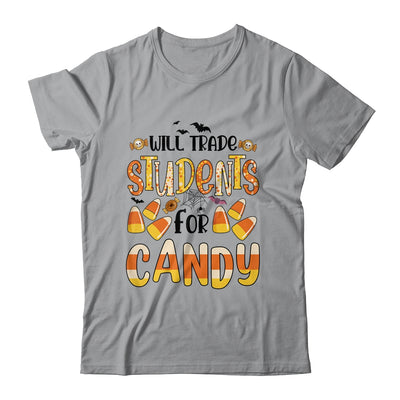 Will Trade Students For Candy Teacher Cute Halloween Shirt & Hoodie | teecentury