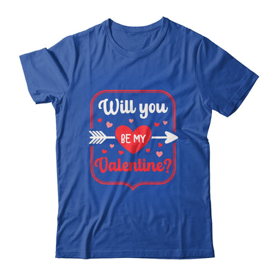 Will You Be My Valentine Love Heart Happy Valentine Women Shirt & Hoodie | teecentury