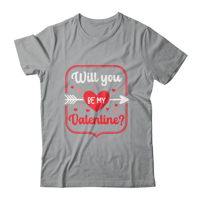 Will You Be My Valentine Love Heart Happy Valentine Women Shirt & Hoodie | teecentury