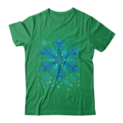 Winter Blue Snowflake Christmas Xmas Costumes Men Women Shirt & Sweatshirt | teecentury
