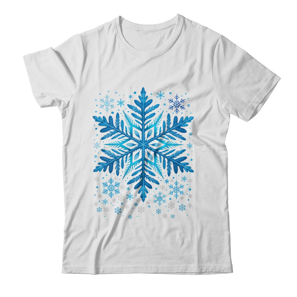Winter Blue Snowflake Christmas Xmas Costumes Men Women Shirt & Sweatshirt | teecentury