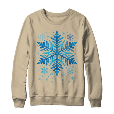 Winter Blue Snowflake Christmas Xmas Costumes Men Women Shirt & Sweatshirt | teecentury