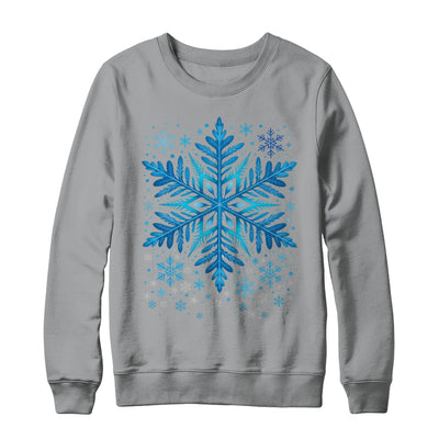 Winter Blue Snowflake Christmas Xmas Costumes Men Women Shirt & Sweatshirt | teecentury