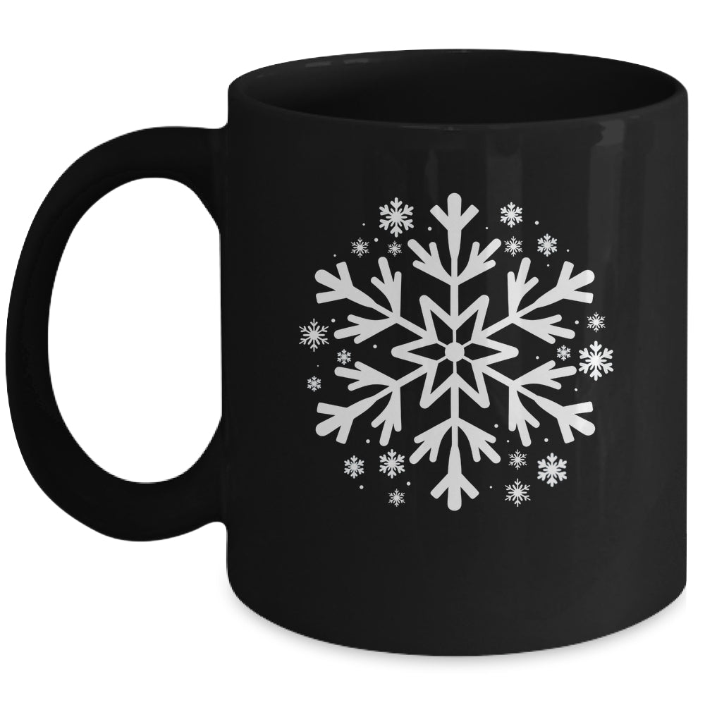 Winter Christmas Snowflake Matching Family Couples Style Mug | teecentury