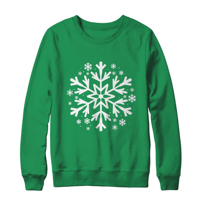 Winter Christmas Snowflake Matching Family Couples Style Shirt & Sweatshirt | teecentury