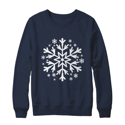 Winter Christmas Snowflake Matching Family Couples Style Shirt & Sweatshirt | teecentury