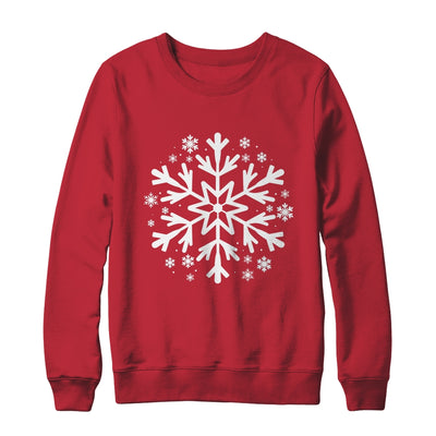 Winter Christmas Snowflake Matching Family Couples Style Shirt & Sweatshirt | teecentury