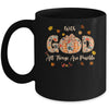 With GOD All Things Are Possible Christian Fall Pumpkin Mug | teecentury