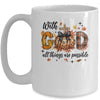 With God All Things Are Possible Autumn Fall Christian Jesus Mug | teecentury